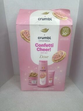 Dove x Crumbl Confetti Cheer! Limited Edition *OPEN BUT NEVER USED*